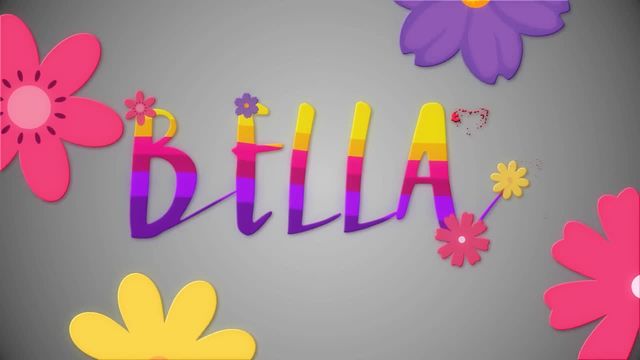 Frame from Bella Bella (Lyric Video)